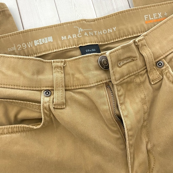 Marc Anthony Pants Marc Anthony Flex Slim And Straight Khaki Pants